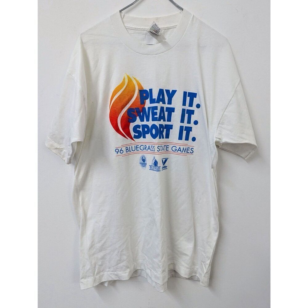 Vintage Bluegrass Kentucky State Games T-shirt Graphic 90s XL Single Stitch‎